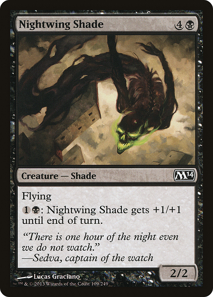 Nightwing Shade (109) Foil - Magic 2014