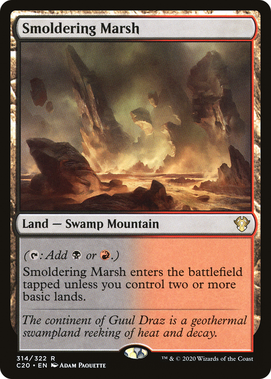 Smoldering Marsh (314) - Commander 2020