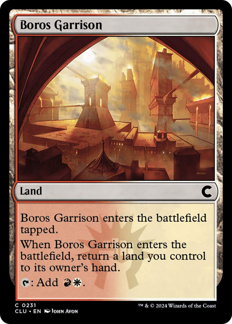 Boros Garrison [Ravnica: Clue Edition] | Silver Goblin