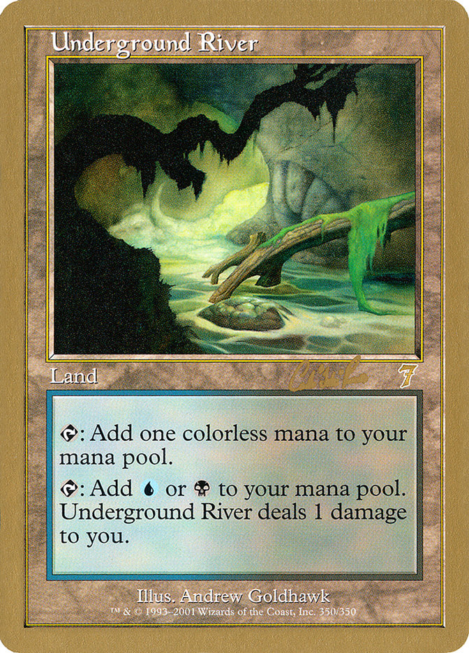 Underground River (Carlos Romao) [World Championship Decks 2002] | Silver Goblin