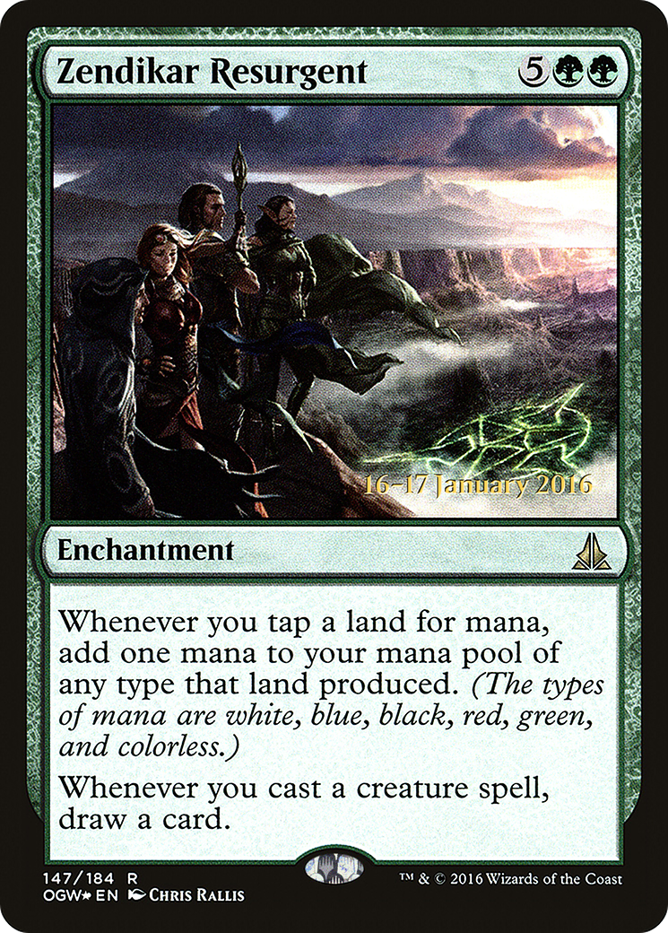 Zendikar Resurgent [Oath of the Gatewatch Prerelease Promos] | Silver Goblin