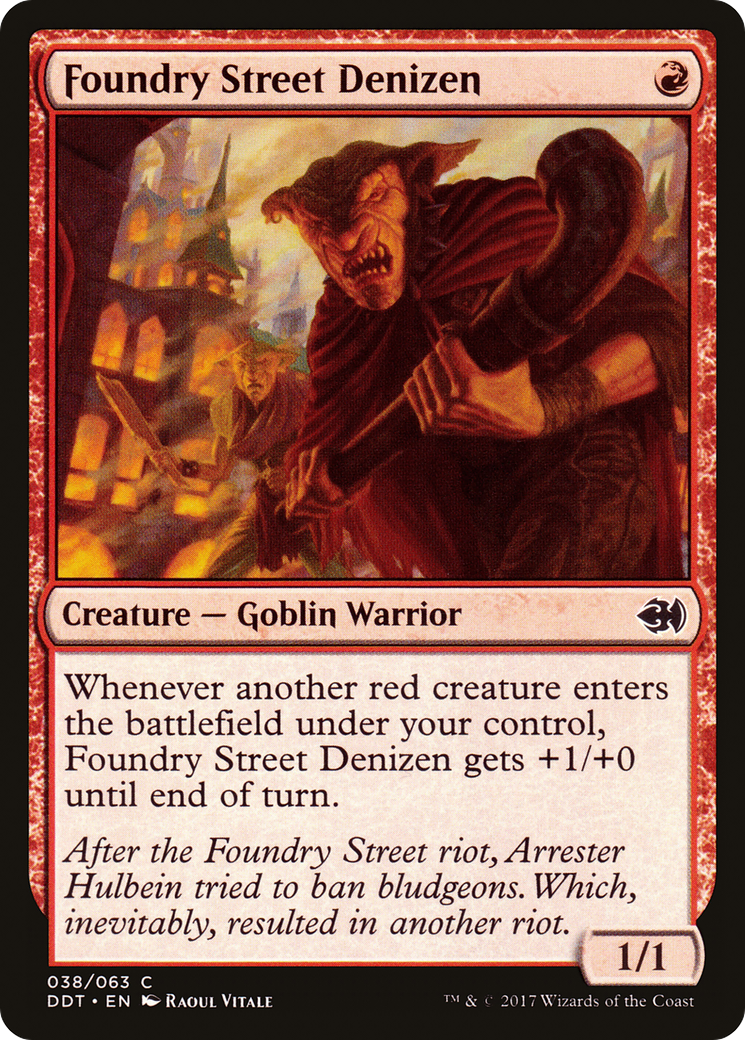 Foundry Street Denizen (038) - Duel Decks: Merfolk vs. Goblins