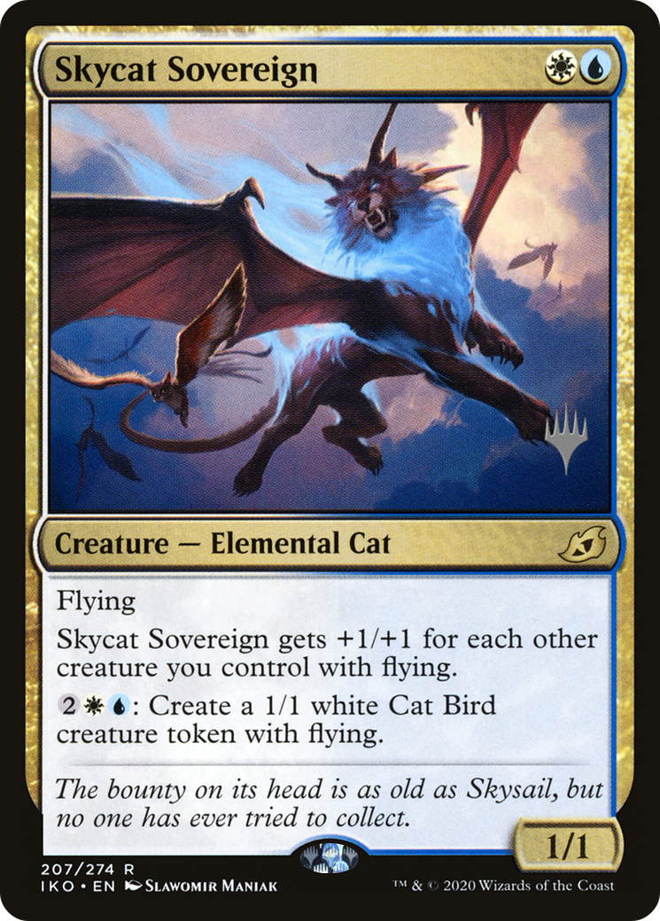 Skycat Sovereign (207) Foil - Ikoria: Lair of Behemoths Promos