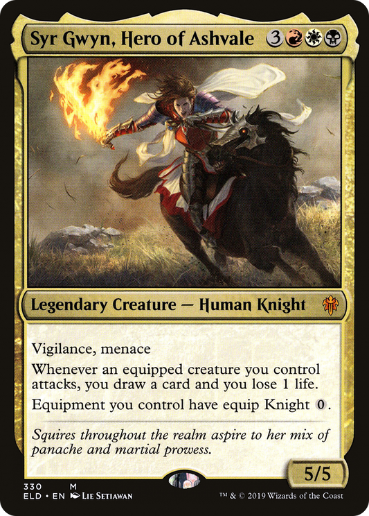 Syr Gwyn, Hero of Ashvale (330) - Throne of Eldraine