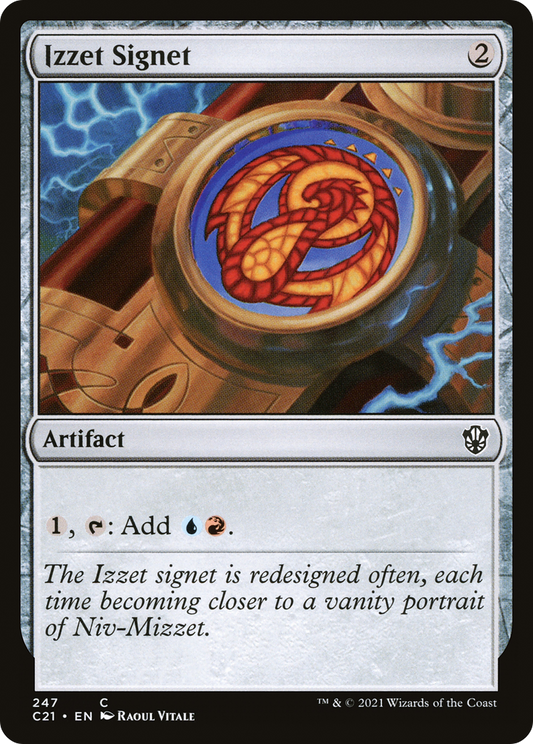 Izzet Signet (247) - Commander 2021
