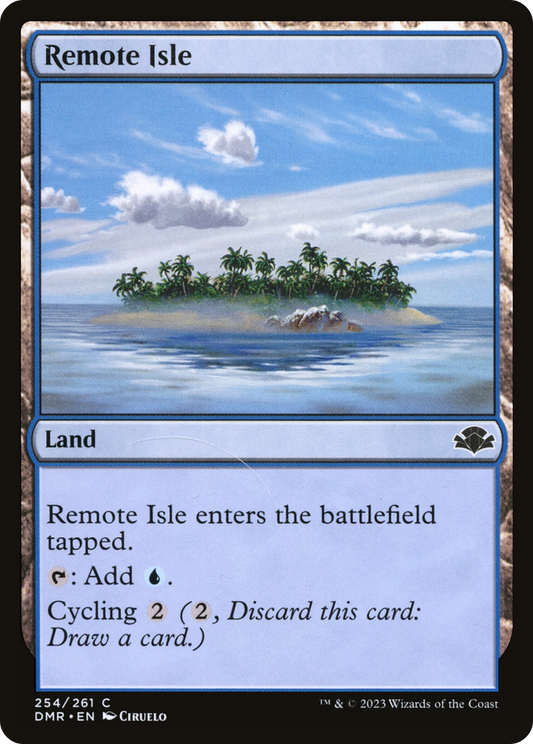 Remote Isle [Dominaria Remastered] Foil