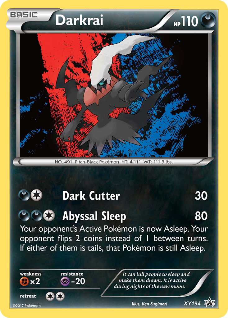 Darkrai (XY194) [XY: Black Star Promos] | Silver Goblin