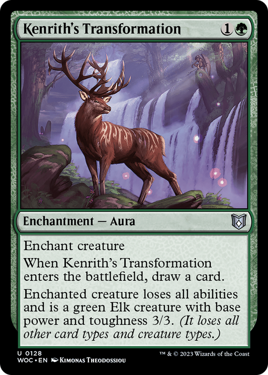 Kenrith's Transformation (128) - Wilds of Eldraine Commander