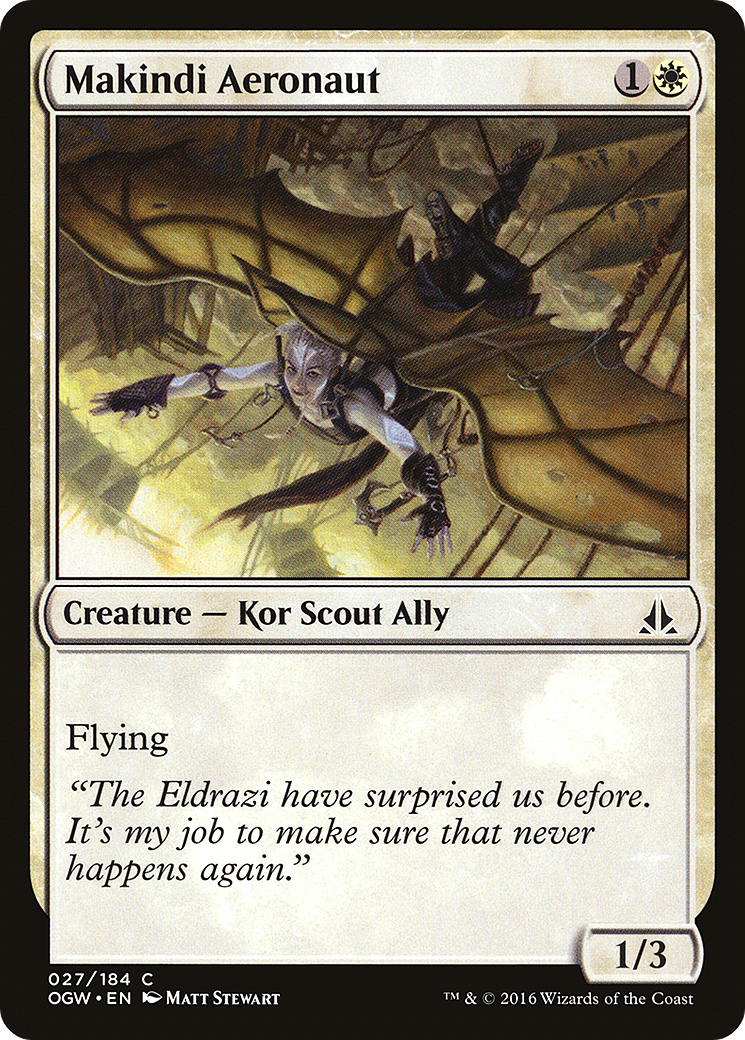 Makindi Aeronaut (027) Foil - Oath of the Gatewatch