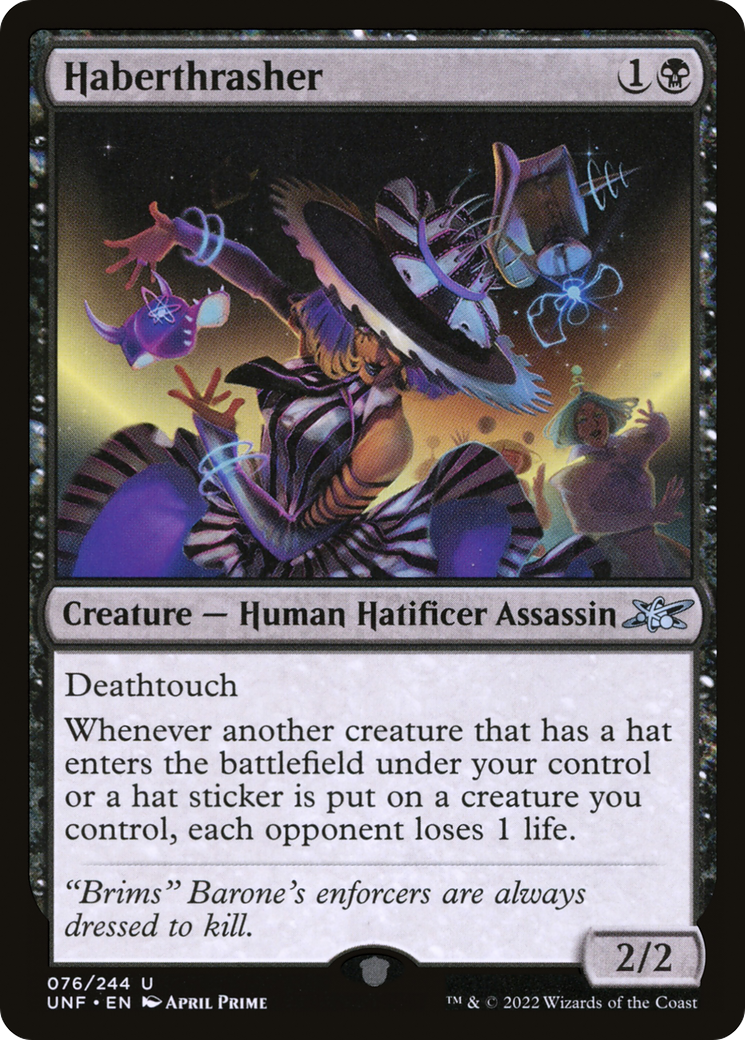 Haberthrasher (076) Foil - Unfinity
