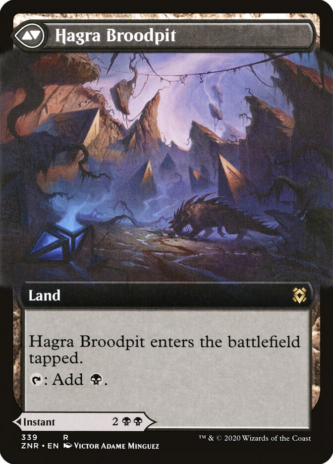 Hagra Mauling (Extended Art) (339) Foil - Zendikar Rising