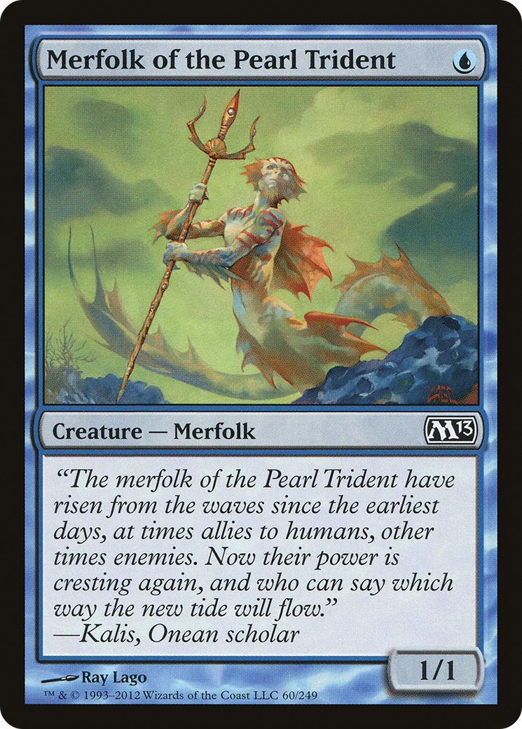 Merfolk of the Pearl Trident (060) Foil - Magic 2013