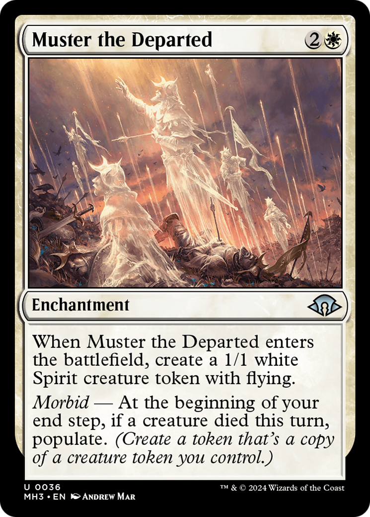 Muster the Departed (036) Foil - Modern Horizons 3