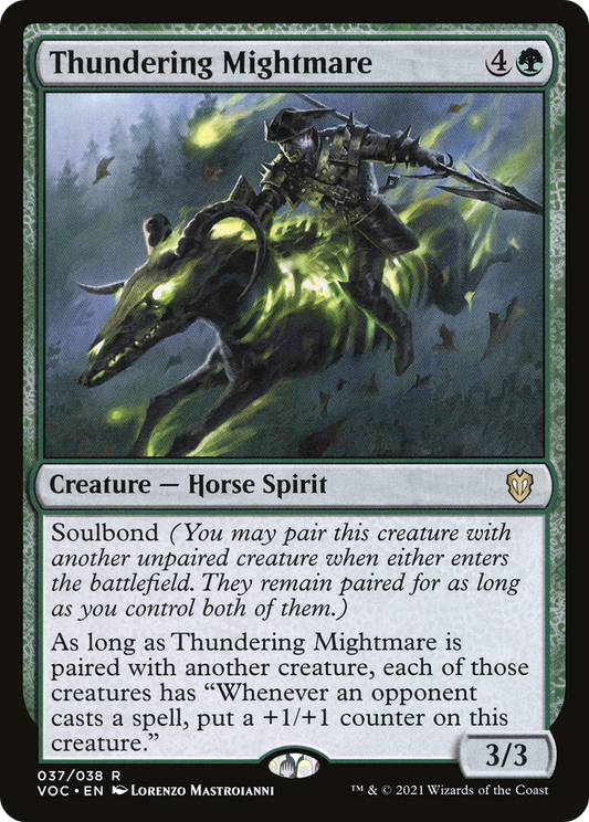 Thundering Mightmare (037) - Crimson Vow Commander