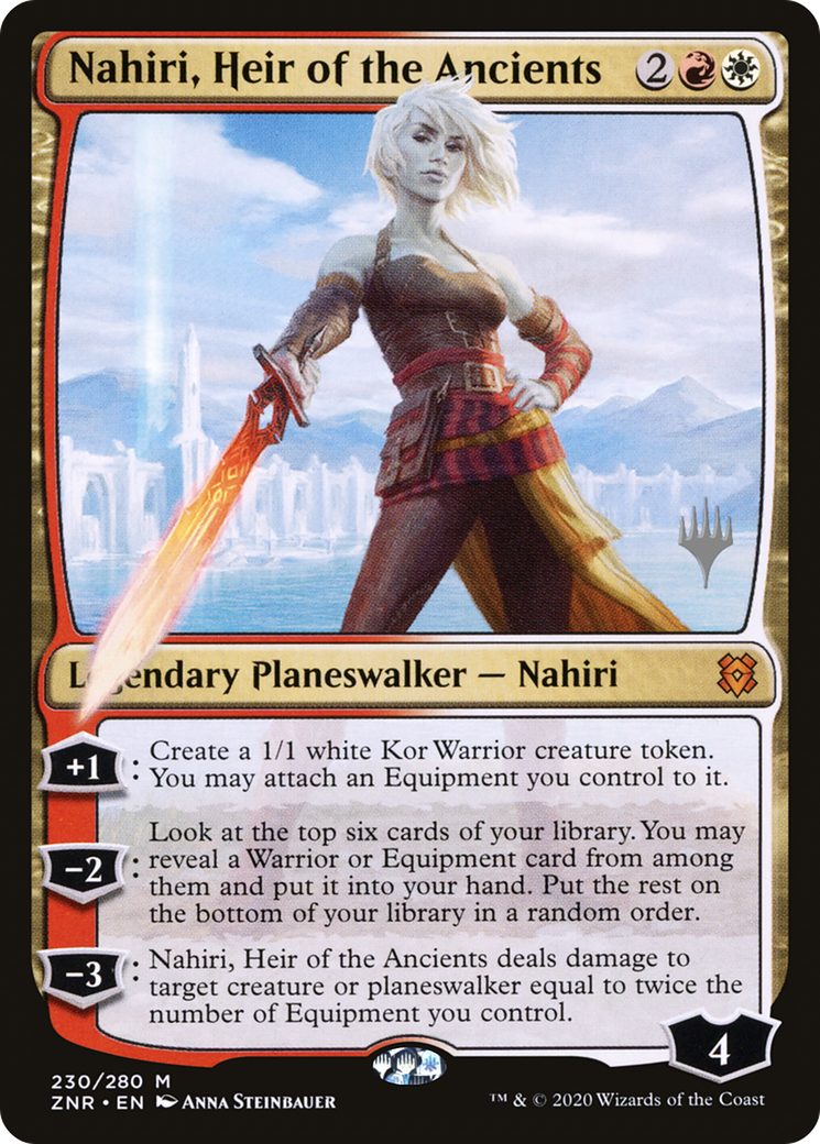 Nahiri, Heir of the Ancients (230) - Zendikar Rising Promos