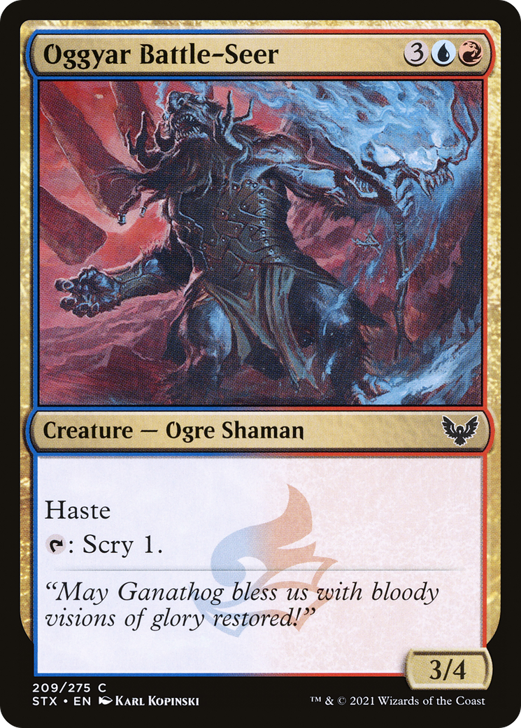 Oggyar Battle-Seer (209) - Strixhaven: School of Mages