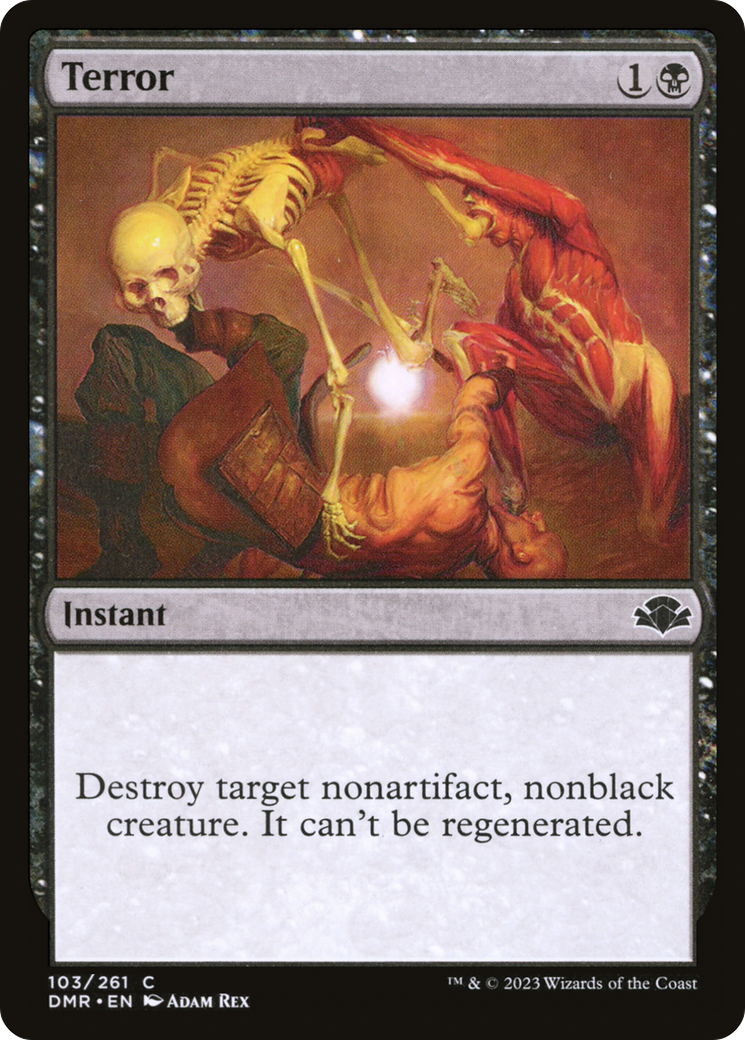 Terror [Dominaria Remastered] Foil