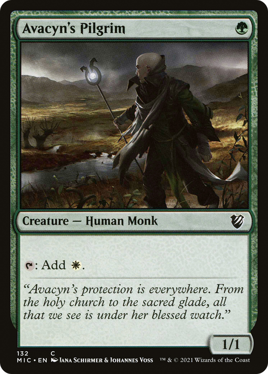 Avacyn's Pilgrim (132) - Midnight Hunt Commander