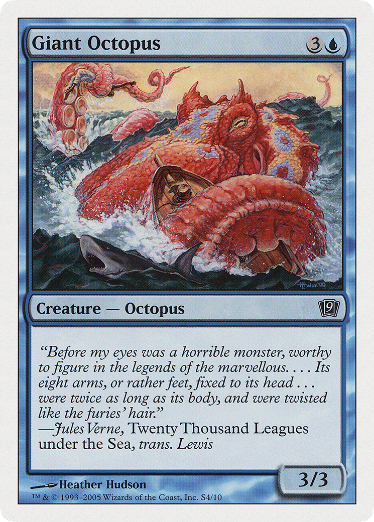 Giant Octopus (0S4) - Ninth Edition