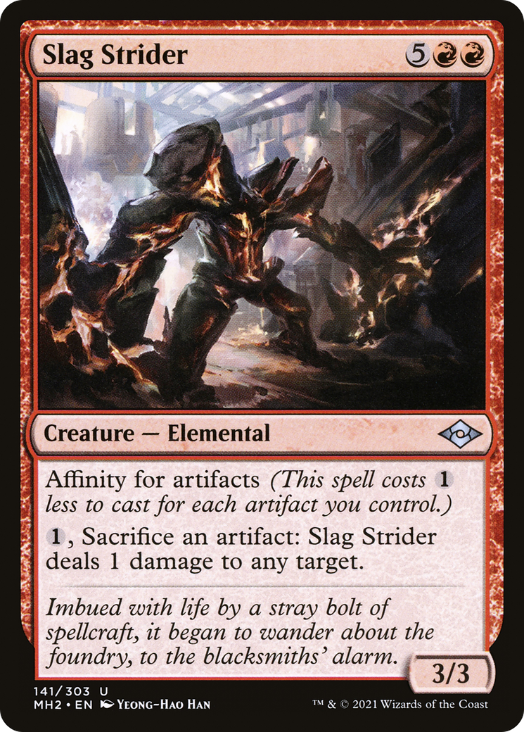 Slag Strider (141) Foil - Modern Horizons 2