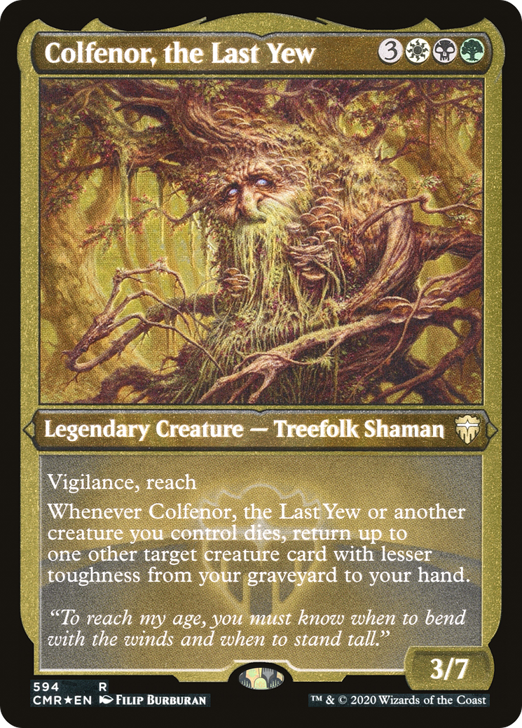 Colfenor, the Last Yew (594) Foil - Commander Legends