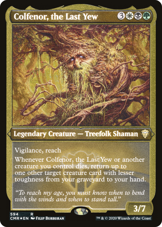 Colfenor, the Last Yew (594) Foil - Commander Legends