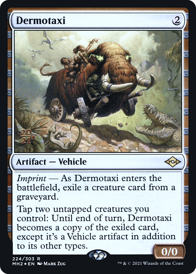 Dermotaxi (224) Foil - Modern Horizons 2 Promos