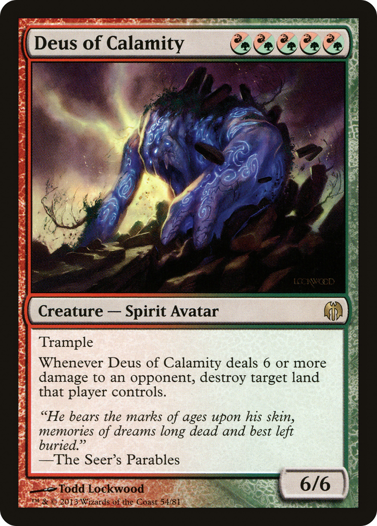 Deus of Calamity (054) - Duel Decks: Heroes vs. Monsters