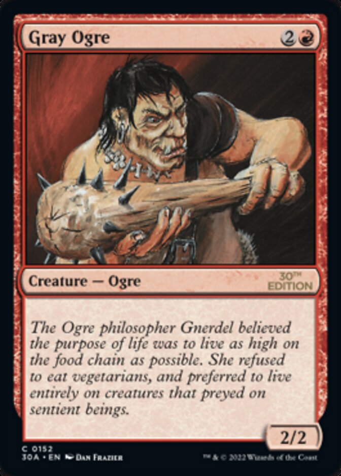 Gray Ogre (152) - 30th Anniversary Edition