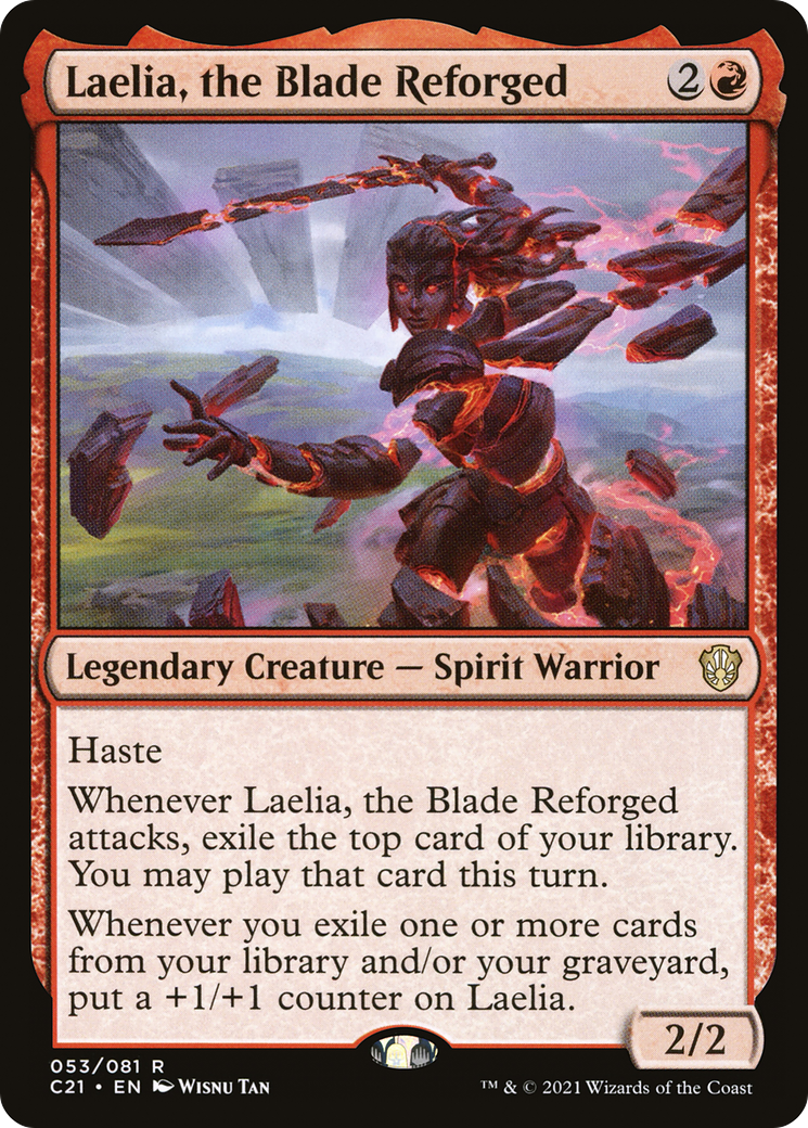 Laelia, the Blade Reforged (053) - Commander 2021