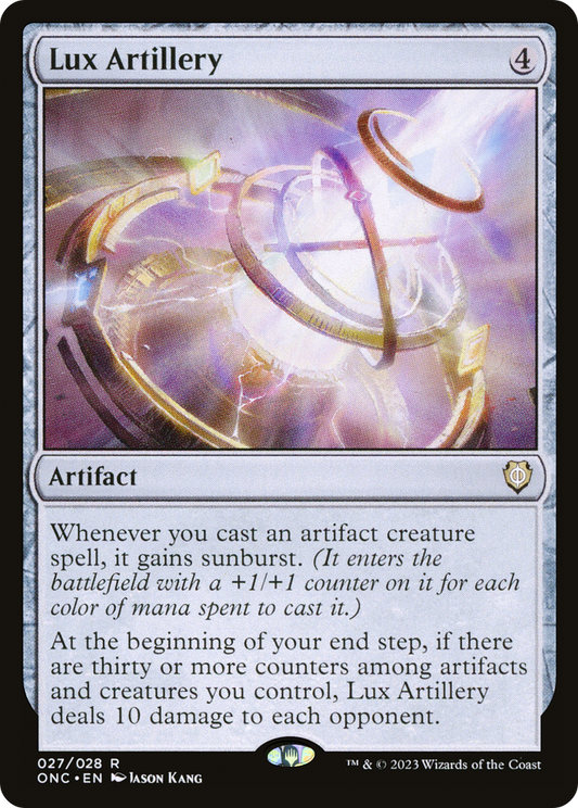 Lux Artillery (027) - Phyrexia: All Will Be One Commander