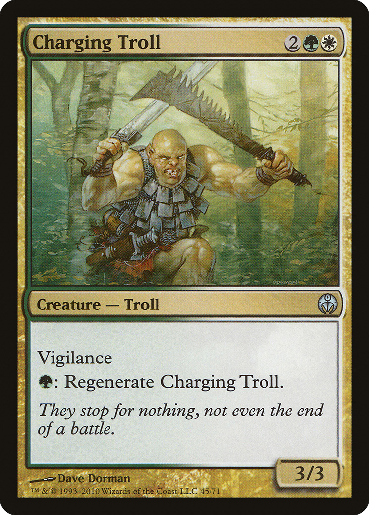 Charging Troll (045) - Duel Decks: Phyrexia vs. the Coalition