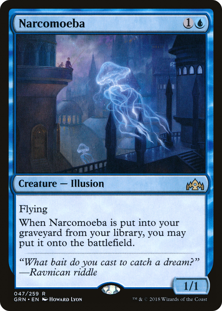 Narcomoeba (047) Foil - Guilds of Ravnica