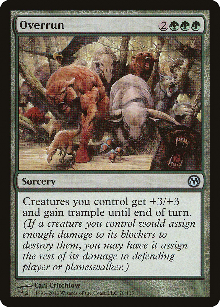 Overrun (078) - Duels of the Planeswalkers