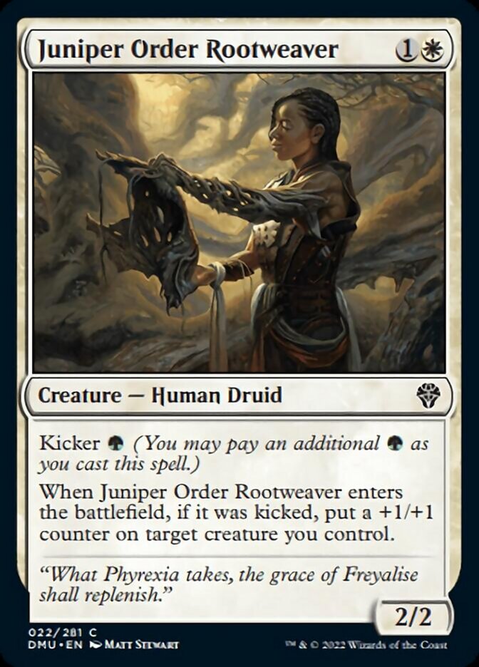 Juniper Order Rootweaver [Dominaria United] | Silver Goblin