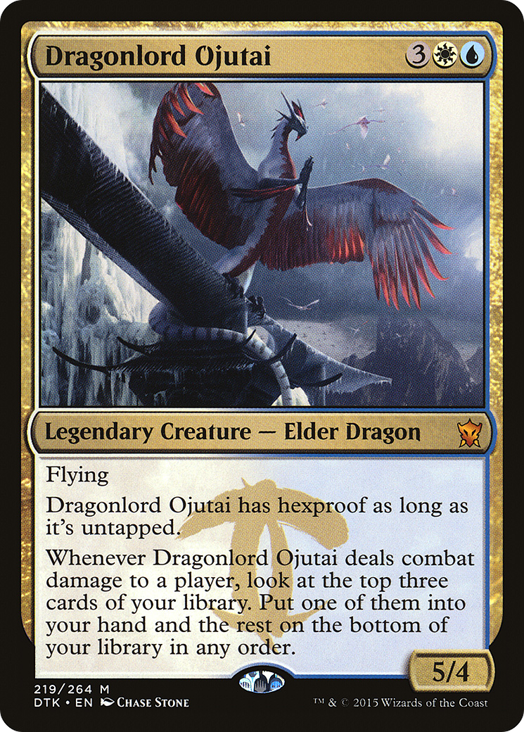 Dragonlord Ojutai (219) - Dragons of Tarkir