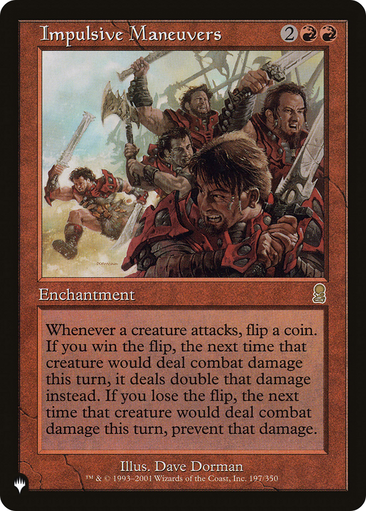 Impulsive Maneuvers (Retro) (ODY-197) - The List
