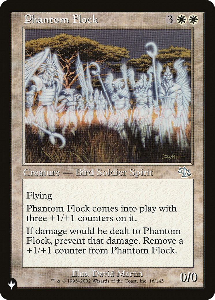 Phantom Flock (Retro) (JUD-16) - The List