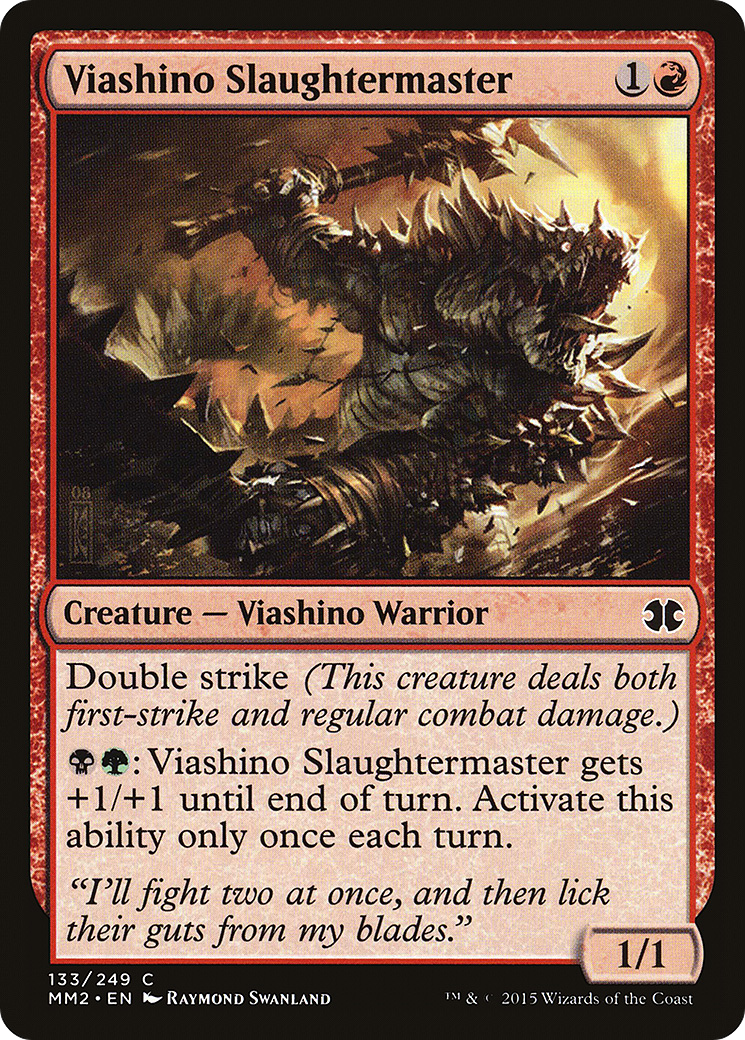 Viashino Slaughtermaster (133) - Modern Masters 2015