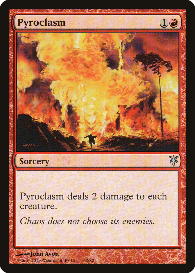 Pyroclasm (062) - Duel Decks: Sorin vs. Tibalt