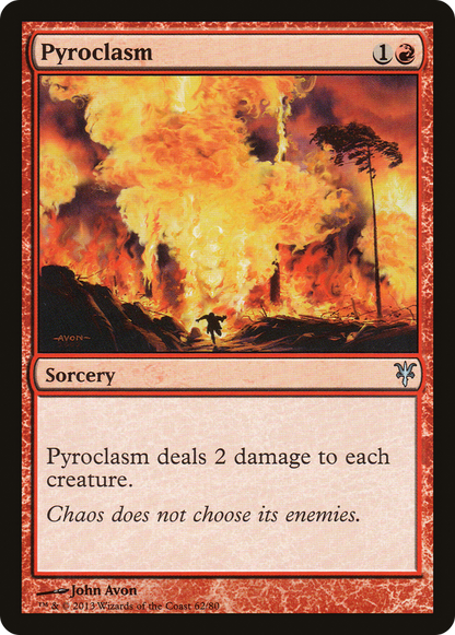 Pyroclasm (062) - Duel Decks: Sorin vs. Tibalt