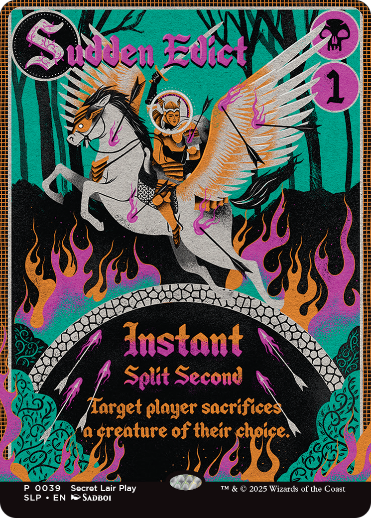 Sudden Edict (039) Foil - Secret Lair Showdown