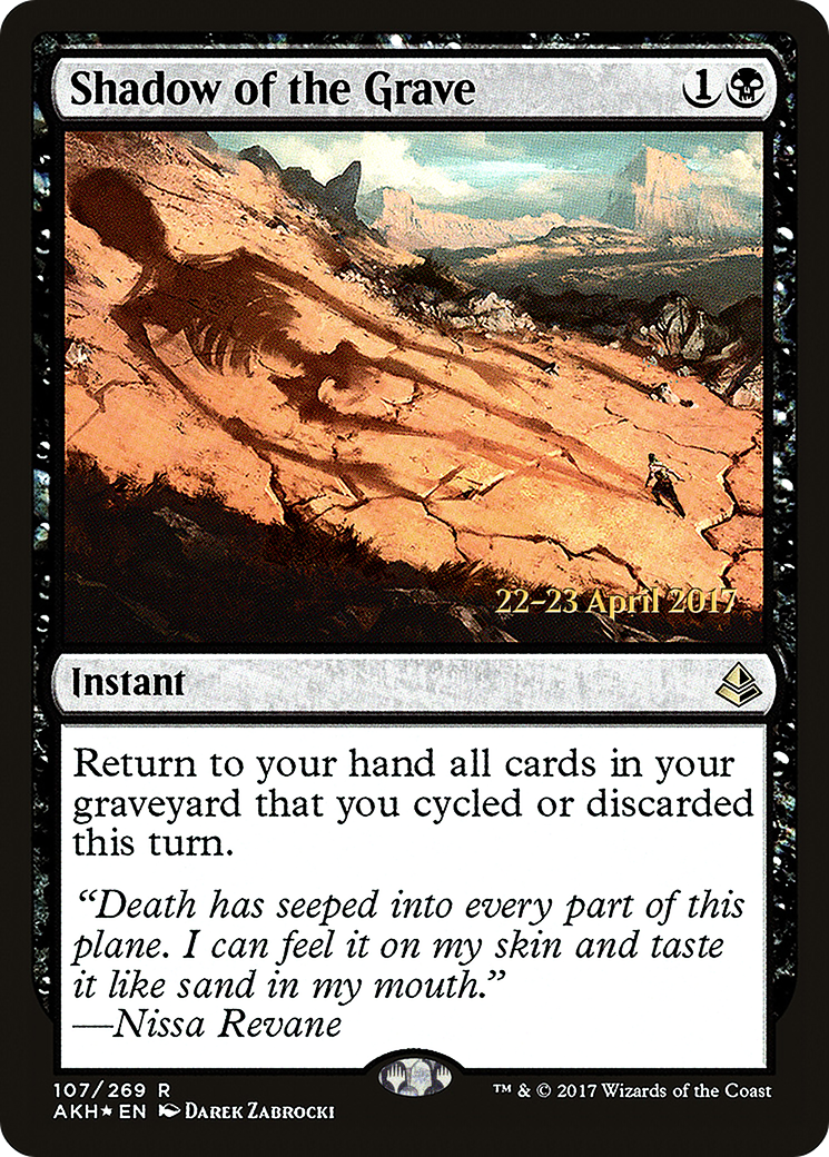 Shadow of the Grave (107s) Foil - Amonkhet Promos