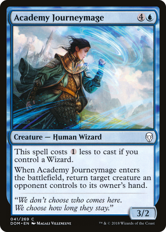 Academy Journeymage [Dominaria] Foil