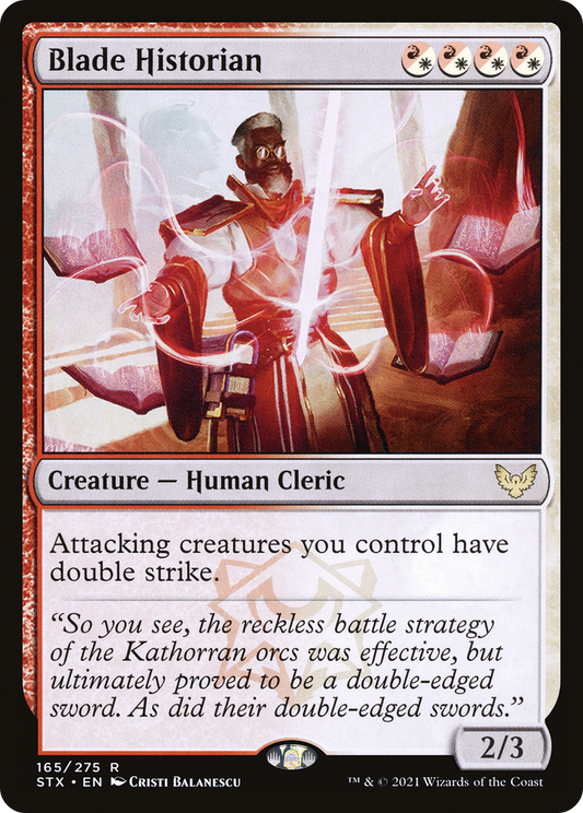 Blade Historian (165) Foil - Strixhaven: School of Mages