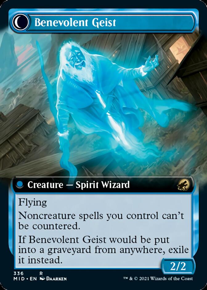 Malevolent Hermit (Extended Art) (336) - Innistrad: Midnight Hunt