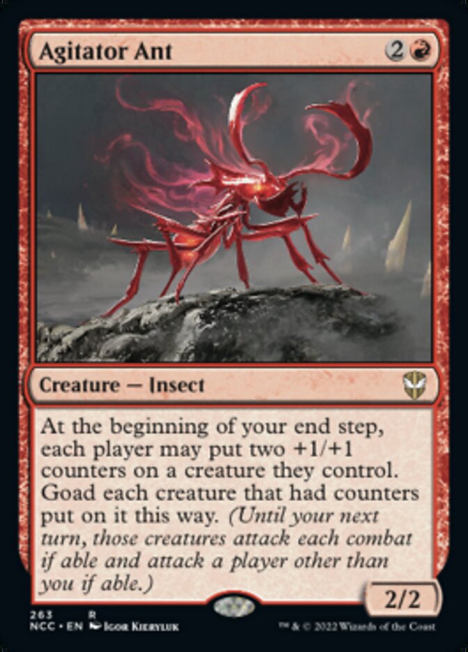 Agitator Ant [Streets of New Capenna Commander] | Silver Goblin