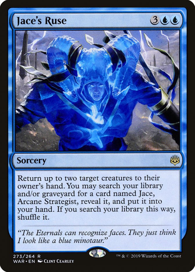 Jace's Ruse [War of the Spark] | Silver Goblin