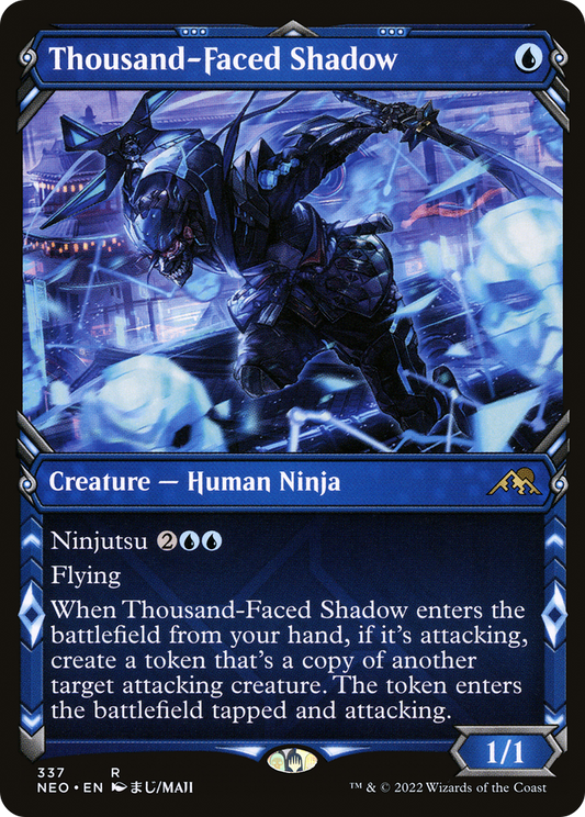 Thousand-Faced Shadow (Showcase) (337) - Kamigawa: Neon Dynasty