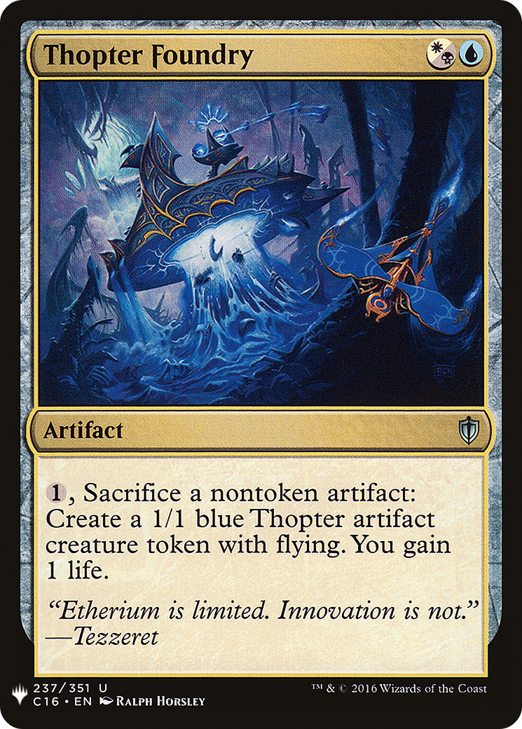 Thopter Foundry (C16-237) - The List